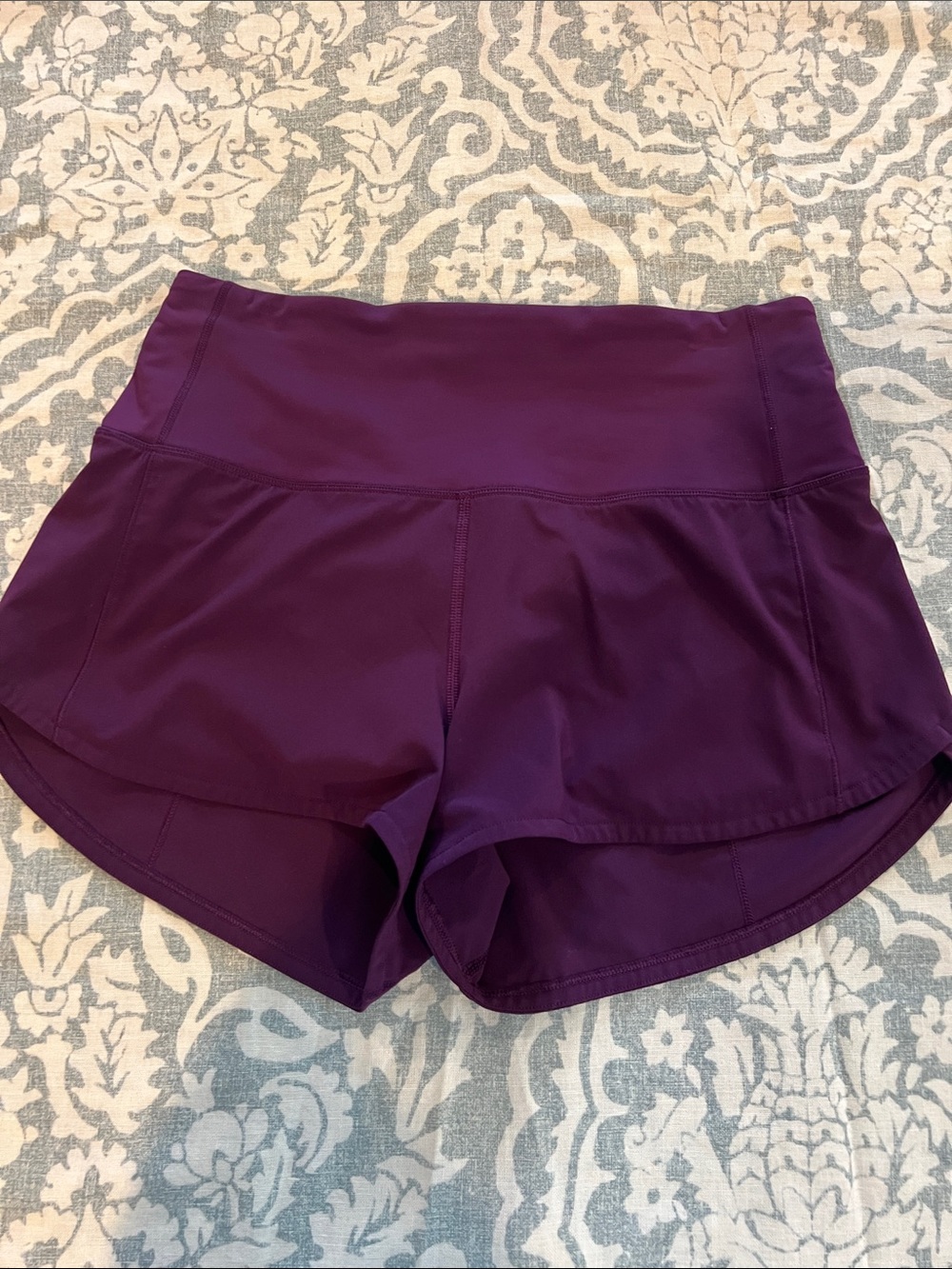 lululemon athletica Deep Purple High-Rise Running Shorts